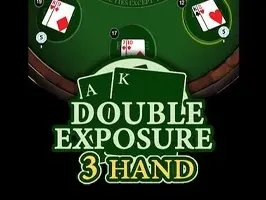 Blackjack Double Exposure 3 Hand